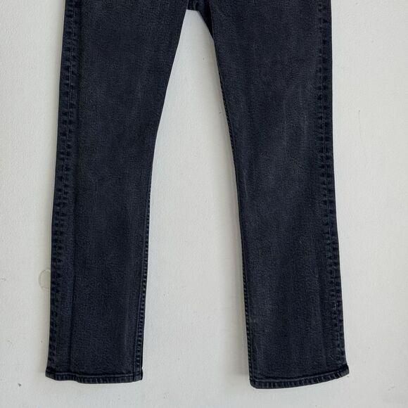 GRLFRND Tatum Mid-Rise Micro Boot Jeans Women Sz. 25 All Night Long Button Fly - Picture 5 of 16